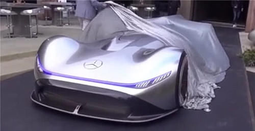 奔驰Mercedes-Benz  Vision EQ 电动汽车